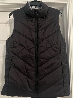 Tribal Black Quilted Vest - M/M